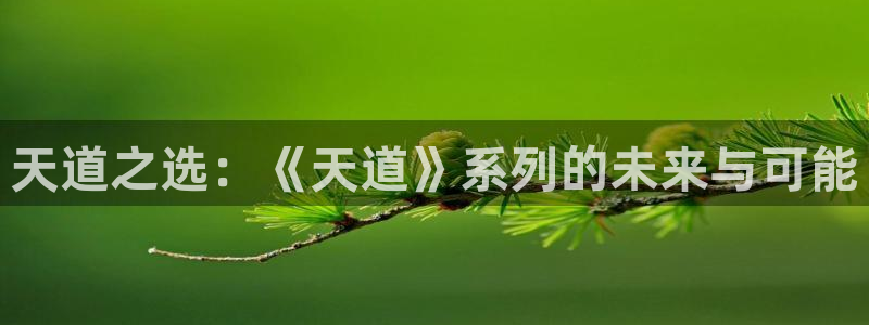 杜邦娱乐嘉675最新版本更新内容是什么：天道之选：《天道》系